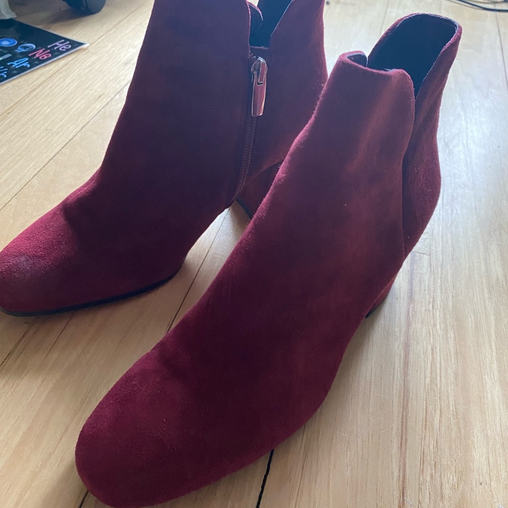 Vince Camuto Zippered Booties